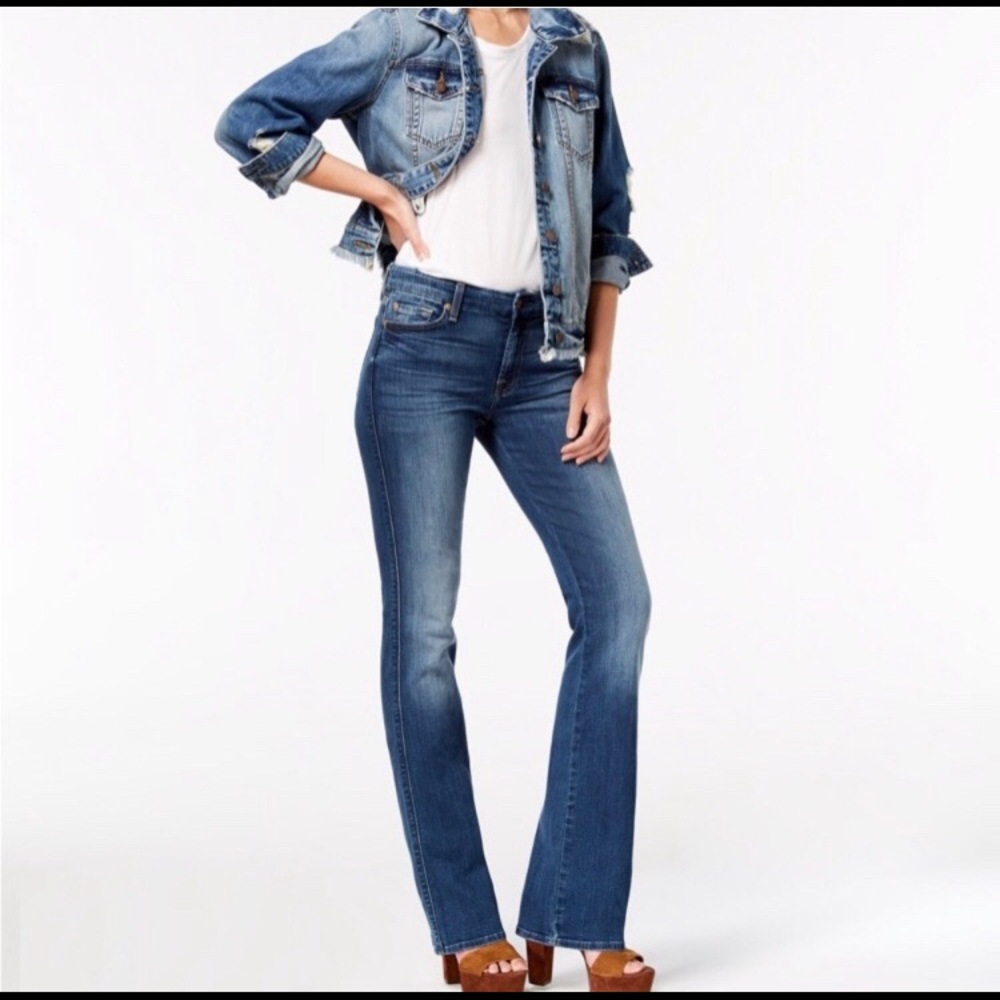 7 For All Mankind Kimmie Bootcut Jean NWT